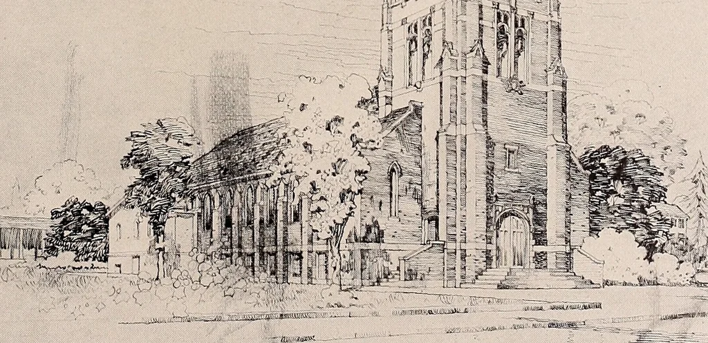 An illustration from Boston Architectural Club year book: containing reproductions from the various exhibitions held in the club building during the year 1917, 1917, leaf 56