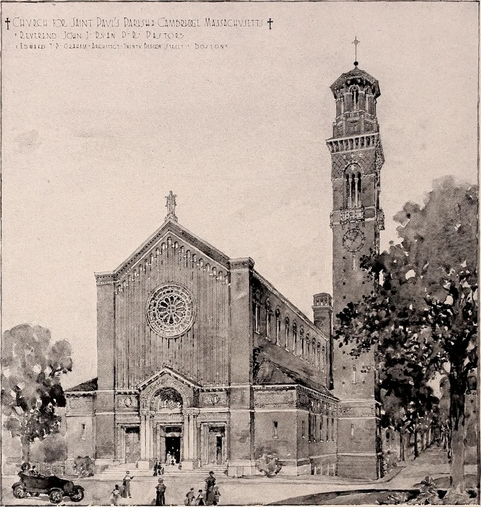 An illustration from Boston Architectural Club year book: containing reproductions from the various exhibitions held in the club building during the year 1917, 1917, leaf 57