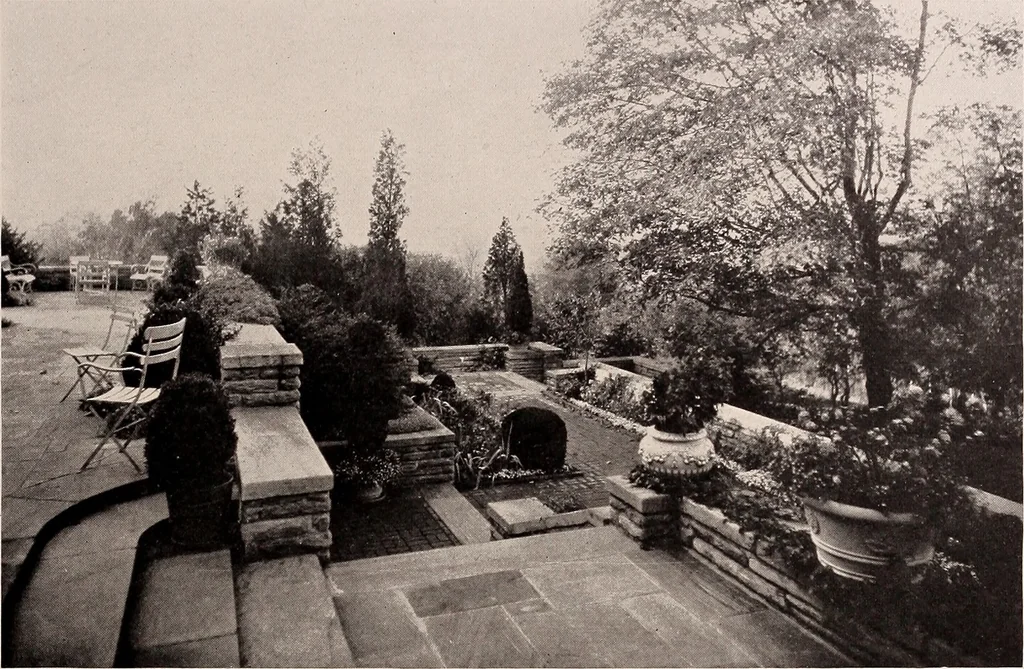 An illustration from Boston Architectural Club year book: containing reproductions from the various exhibitions held in the club building during the year 1917, 1917, leaf 68
