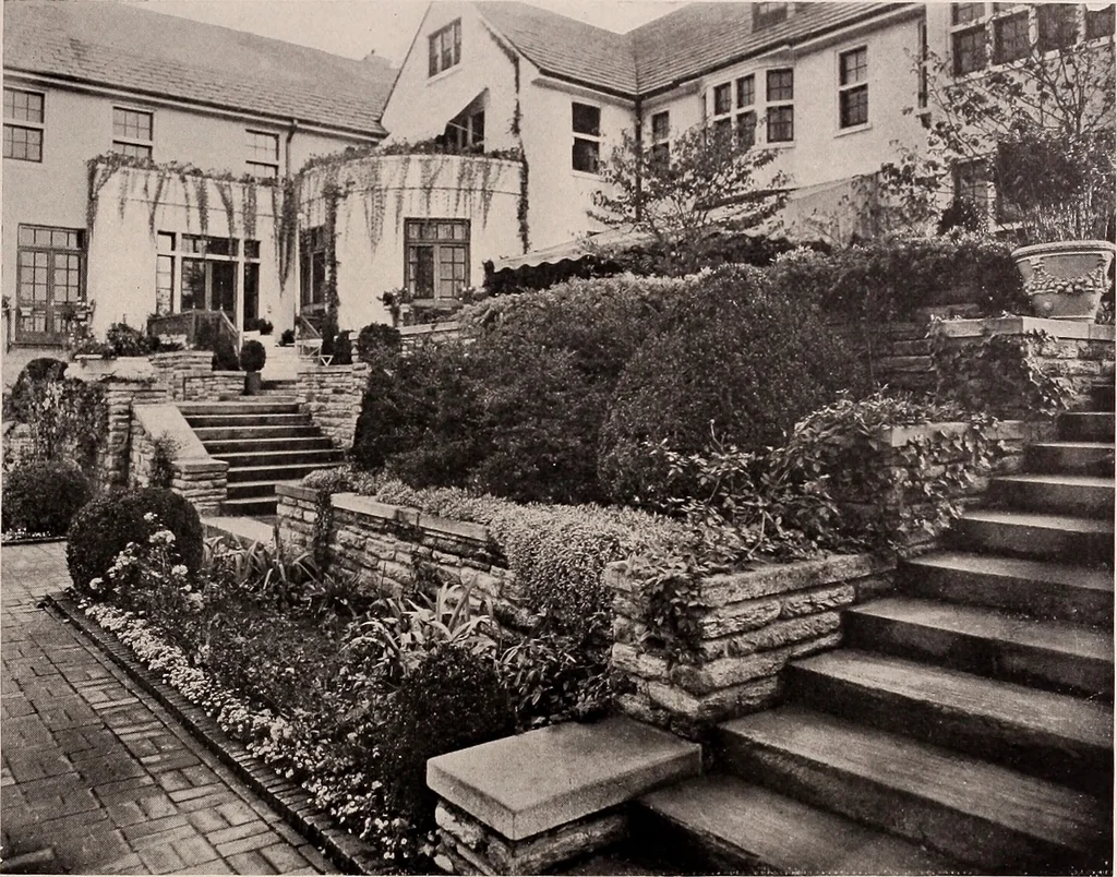 An illustration from Boston Architectural Club year book: containing reproductions from the various exhibitions held in the club building during the year 1917, 1917, leaf 72