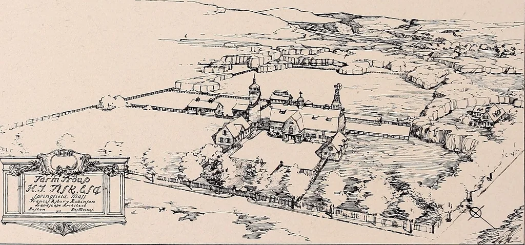 An illustration from Boston Architectural Club year book: containing reproductions from the various exhibitions held in the club building during the year 1917, 1917, leaf 73