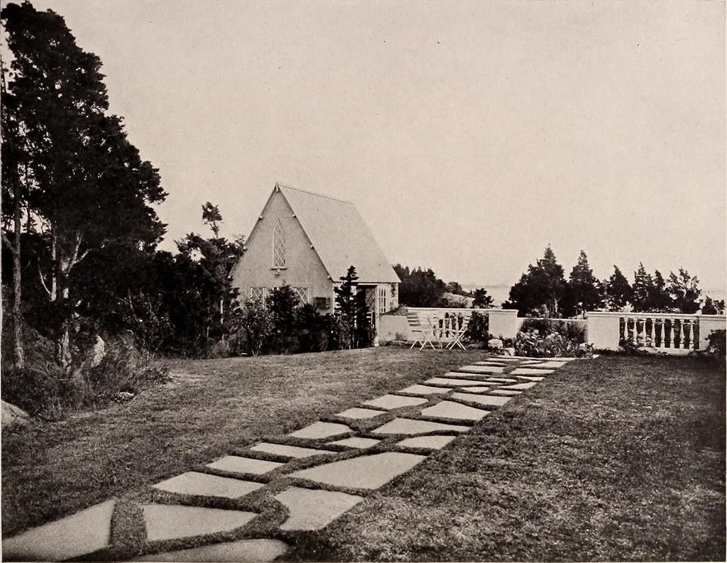 An illustration from Boston Architectural Club year book: containing reproductions from the various exhibitions held in the club building during the year 1917, 1917, leaf 76