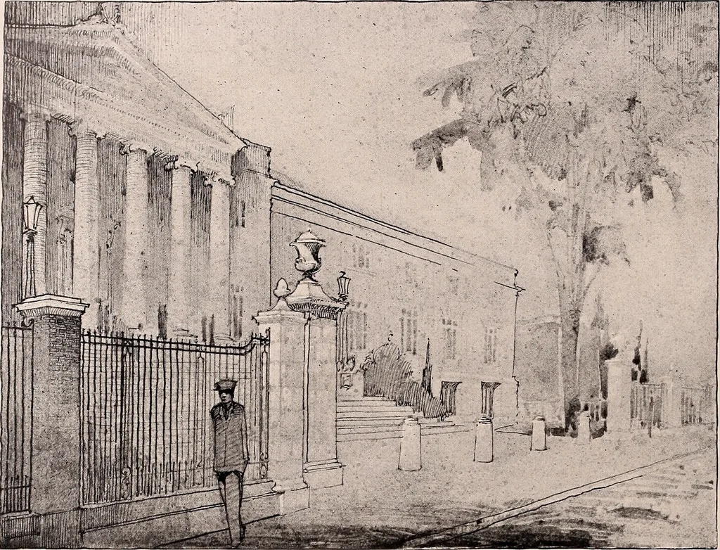 An illustration from Boston Architectural Club year book: containing reproductions from the various exhibitions held in the club building during the year 1917, 1917, leaf 79