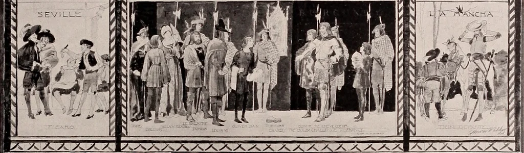 An illustration from Boston Architectural Club year book: containing reproductions from the various exhibitions held in the club building during the year 1917, 1917, leaf 80