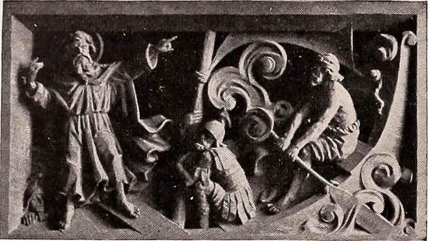 An illustration from Boston Architectural Club year book: containing reproductions from the various exhibitions held in the club building during the year 1917, 1917, leaf 81