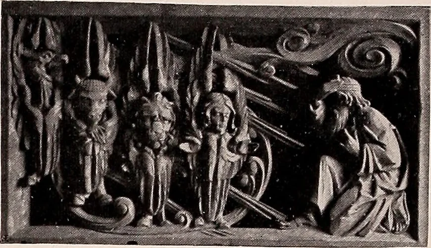 An illustration from Boston Architectural Club year book: containing reproductions from the various exhibitions held in the club building during the year 1917, 1917, leaf 81