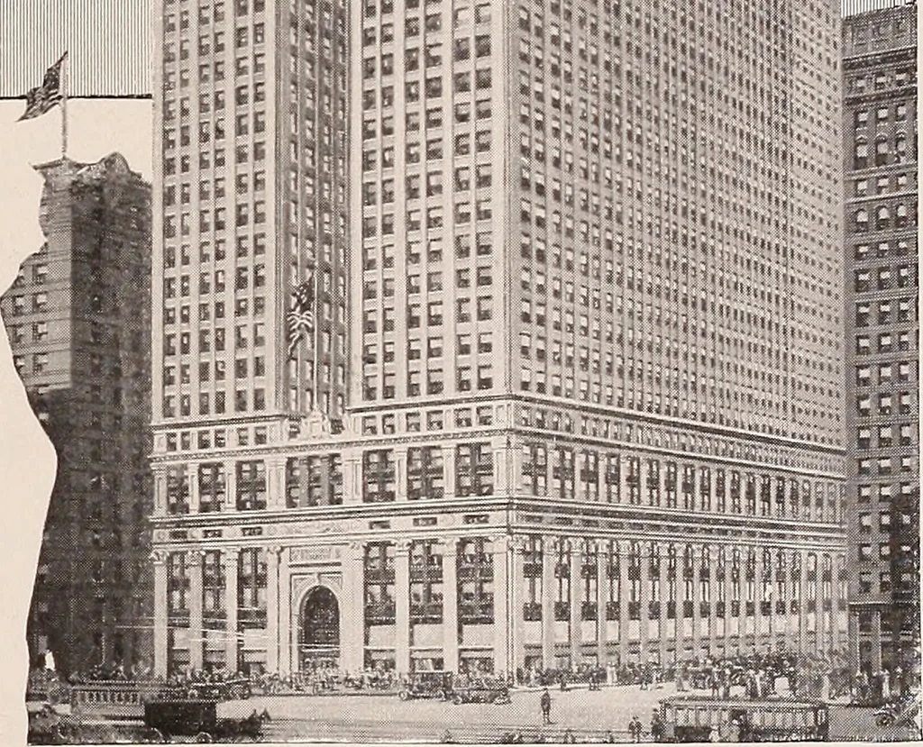 An illustration from Boston Architectural Club year book: containing reproductions from the various exhibitions held in the club building during the year 1917, 1917, leaf 86