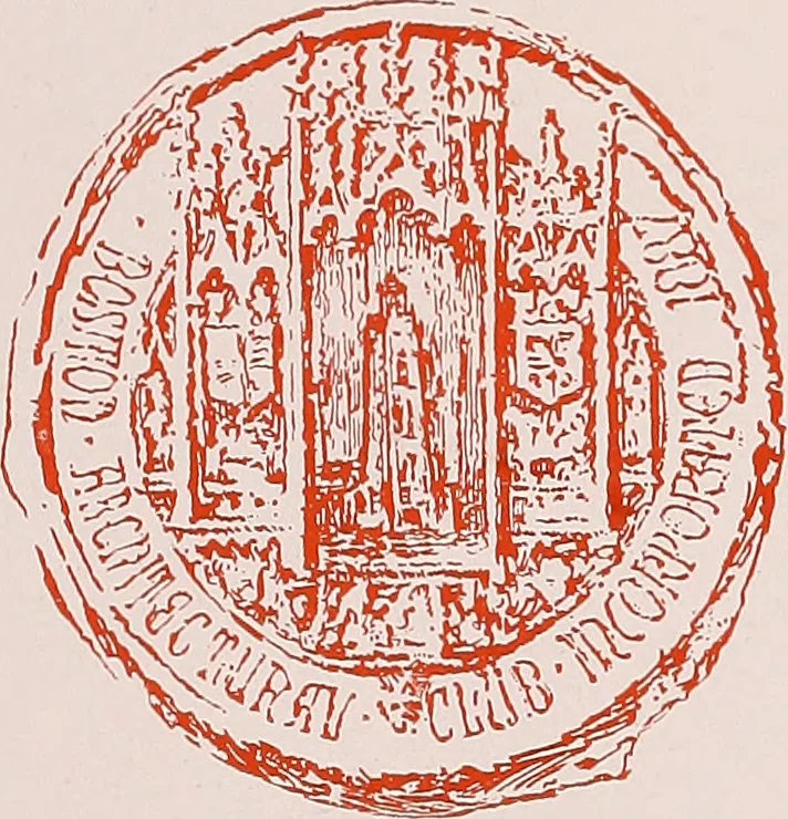 An illustration from Boston Architectural Club year book for 1920, 1920, leaf 6