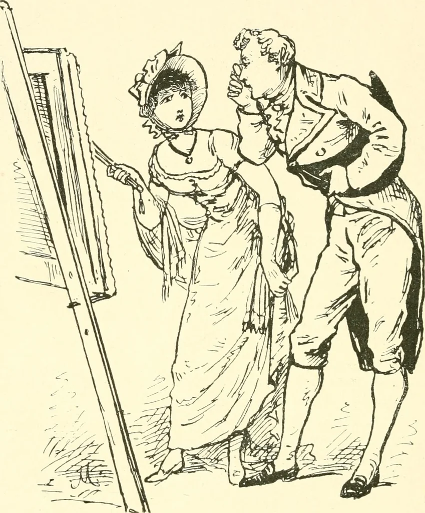 An illustration from Boston art guide and artists' directory, 1893, leaf 111