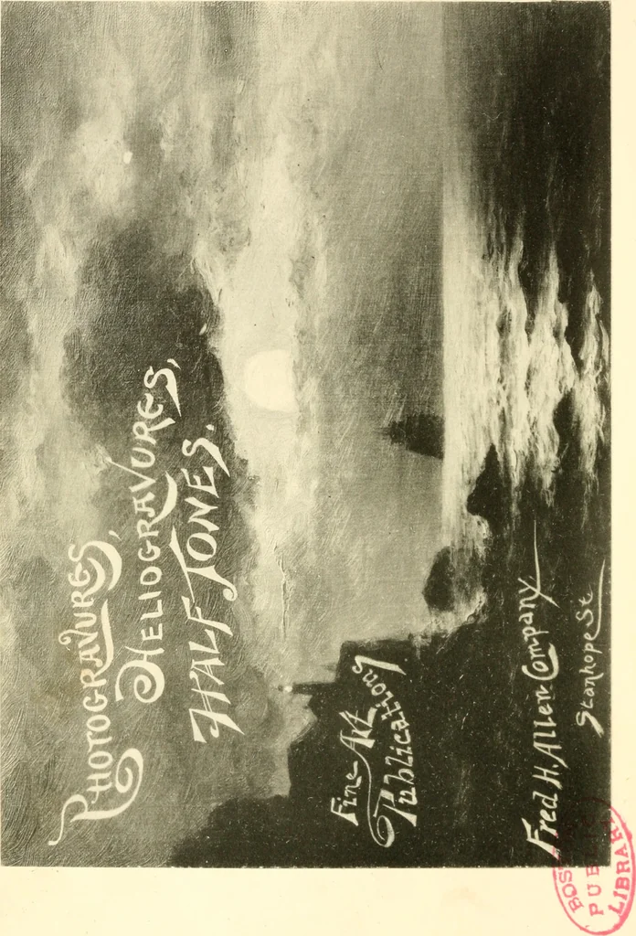 An illustration from Boston art guide and artists' directory, 1893, leaf 9