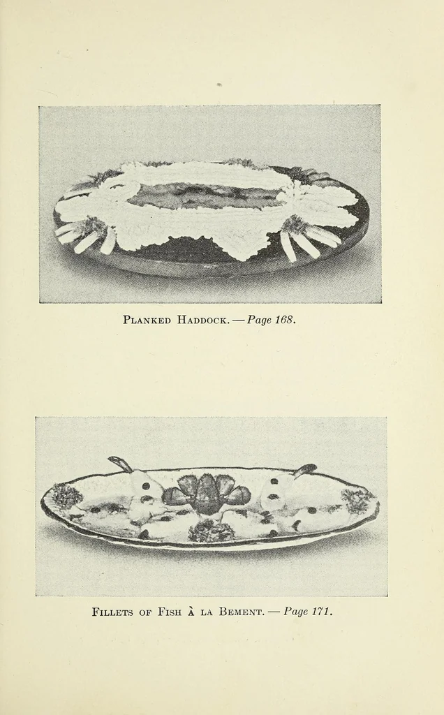 An illustration from The Boston cooking-school cook book, 1918, leaf 211