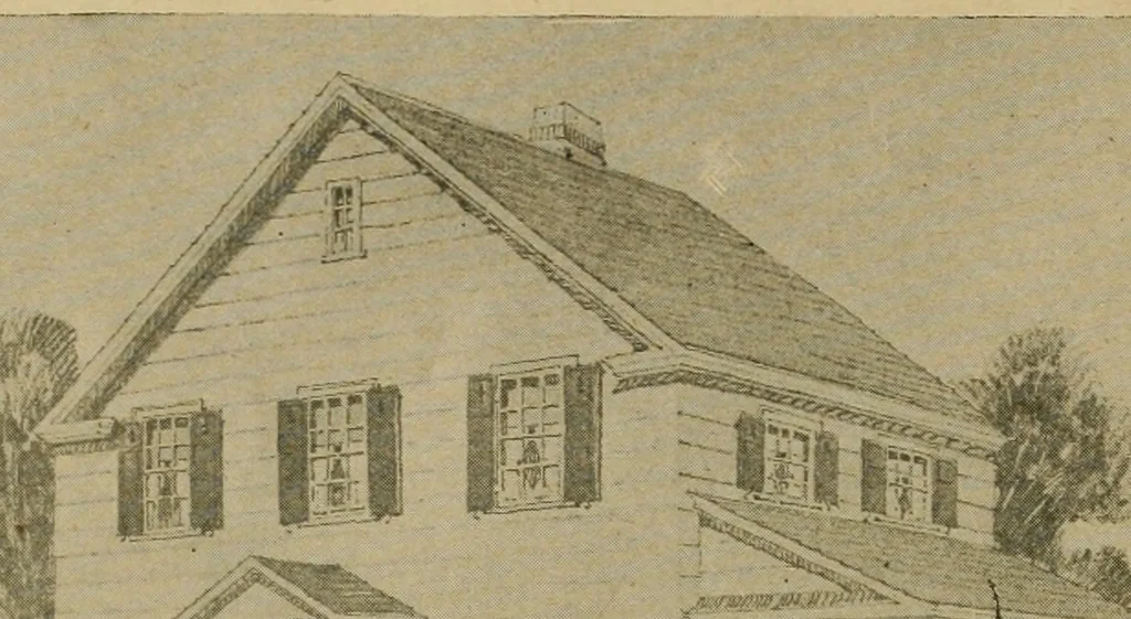 An illustration from Boston Herald-Traveler's book of homes : how to plan, finance and build your home, 1922, leaf 25