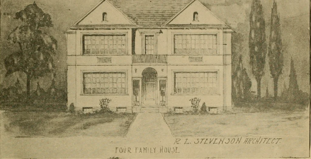 An illustration from Boston Herald-Traveler's book of homes : how to plan, finance and build your home, 1922, leaf 26