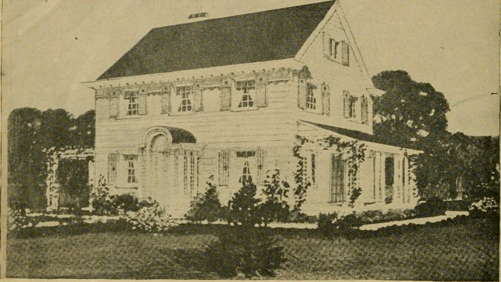 An illustration from Boston Herald-Traveler's book of homes : how to plan, finance and build your home, 1922, leaf 31
