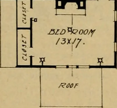 An illustration from Boston Herald-Traveler's book of homes : how to plan, finance and build your home, 1922, leaf 34