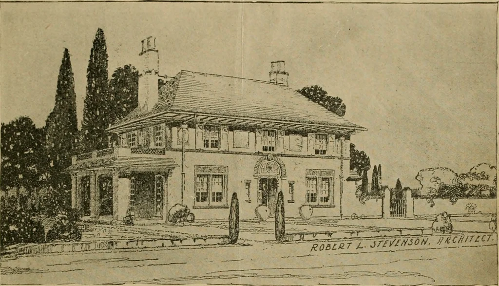 An illustration from Boston Herald-Traveler's book of homes : how to plan, finance and build your home, 1922, leaf 36