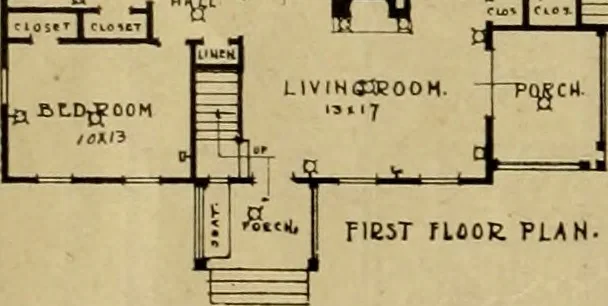 An illustration from Boston Herald-Traveler's book of homes : how to plan, finance and build your home, 1922, leaf 41