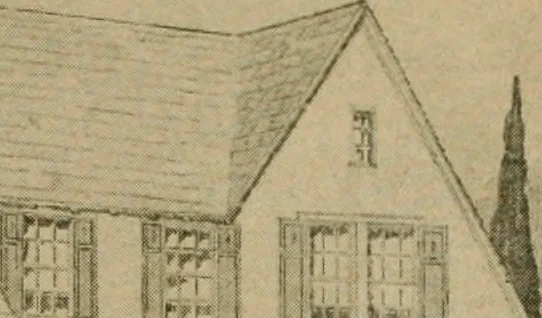 An illustration from Boston Herald-Traveler's book of homes : how to plan, finance and build your home, 1922, leaf 42