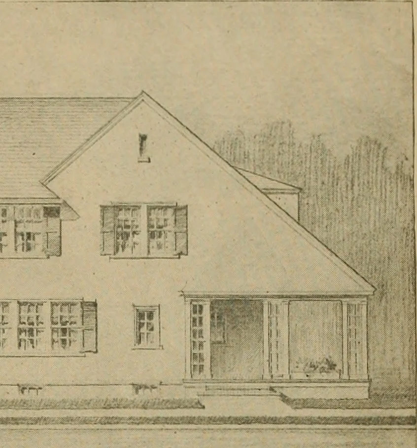 An illustration from Boston Herald-Traveler's book of homes : how to plan, finance and build your home, 1922, leaf 48