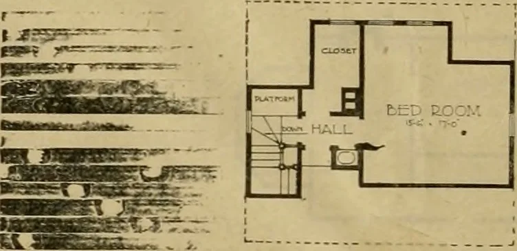 An illustration from Boston Herald-Traveler's book of homes : how to plan, finance and build your home, 1922, leaf 55