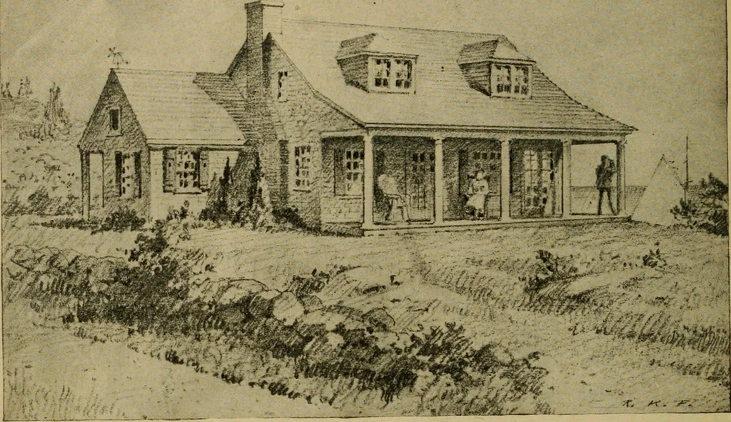 An illustration from Boston Herald-Traveler's book of homes : how to plan, finance and build your home, 1922, leaf 57