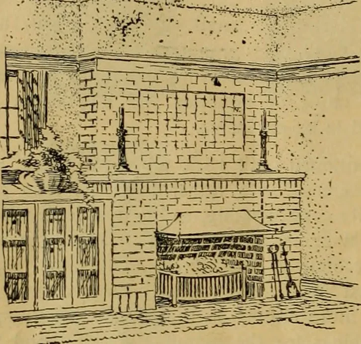 An illustration from Boston Herald-Traveler's book of homes : how to plan, finance and build your home, 1922, leaf 75