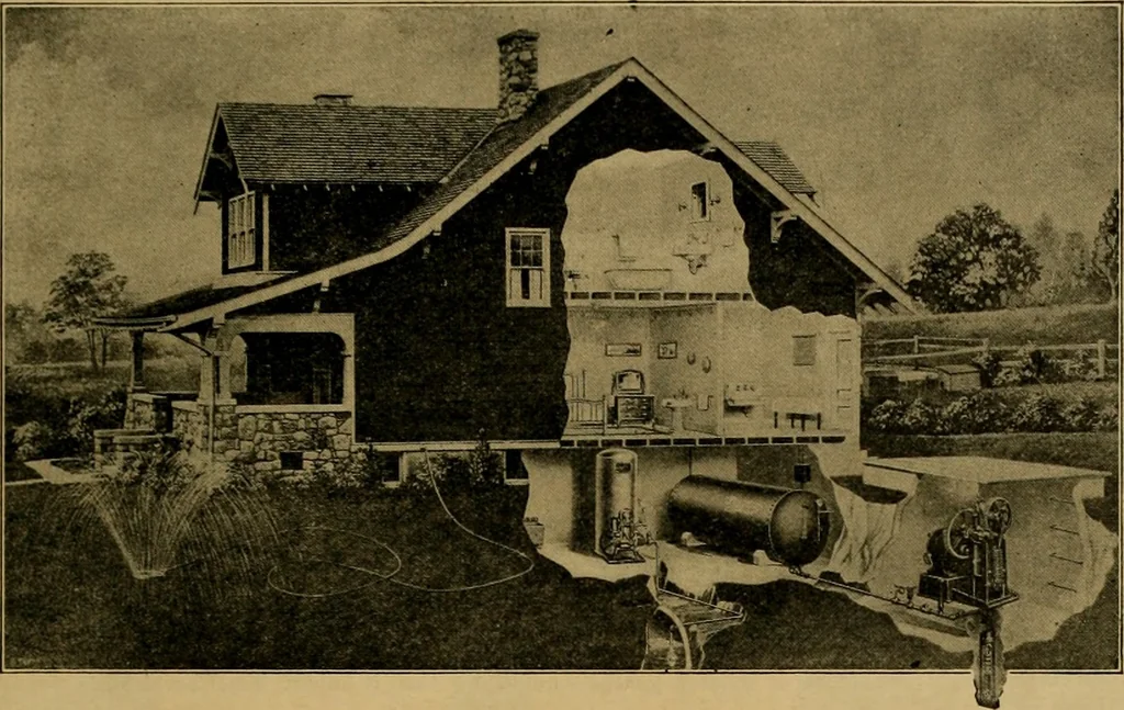 An illustration from Boston Herald-Traveler's book of homes : how to plan, finance and build your home, 1922, leaf 80