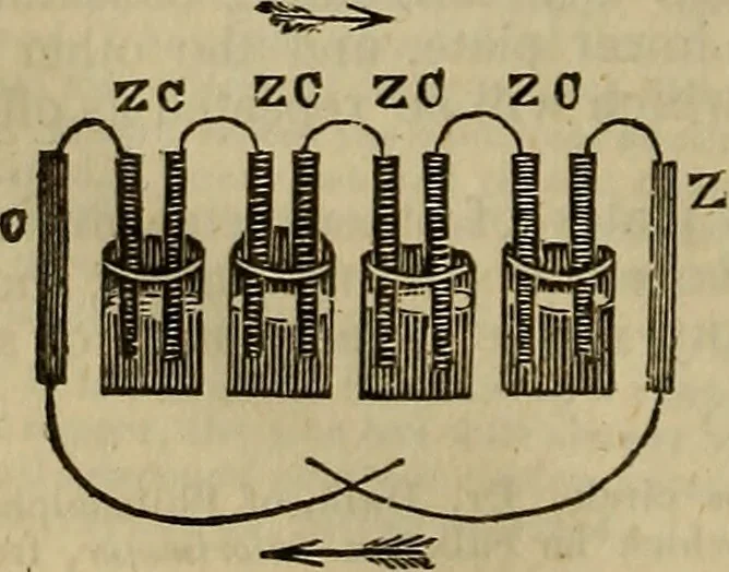 An illustration from The Boston school compendium of natural and experimental philosophy .., 1837, leaf 183