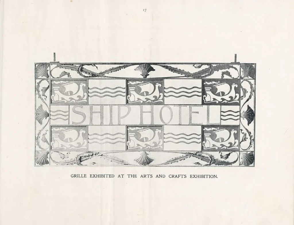 An illustration from Bostwick Gate Company Collection, 1900-1905, 1900, leaf 17