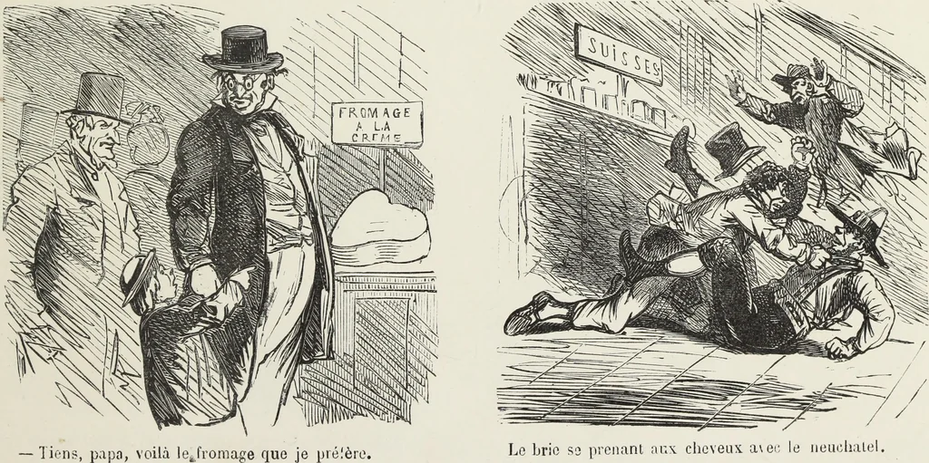 An illustration from Bouffonneries de l'exposition, 1868, leaf 18