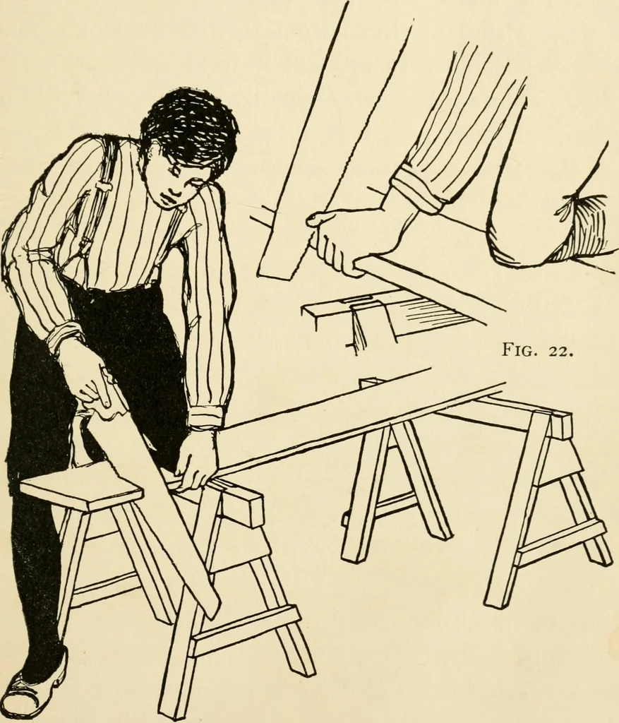 An illustration from The boy craftsman; practical ad profitable ideas for a boy's leisure hours, 1905, leaf 50
