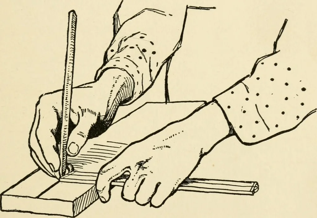 An illustration from The boy craftsman; practical ad profitable ideas for a boy's leisure hours, 1905, leaf 70