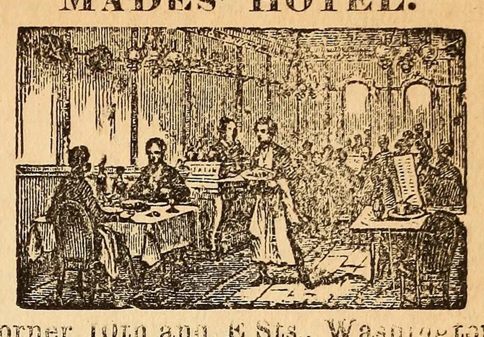 An illustration from Boyd's directory of Washington, Georgetown and Alexandria, 1871, leaf 273