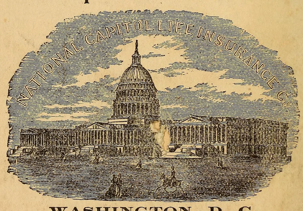 An illustration from Boyd's directory of Washington, Georgetown and Alexandria, 1871, leaf 8