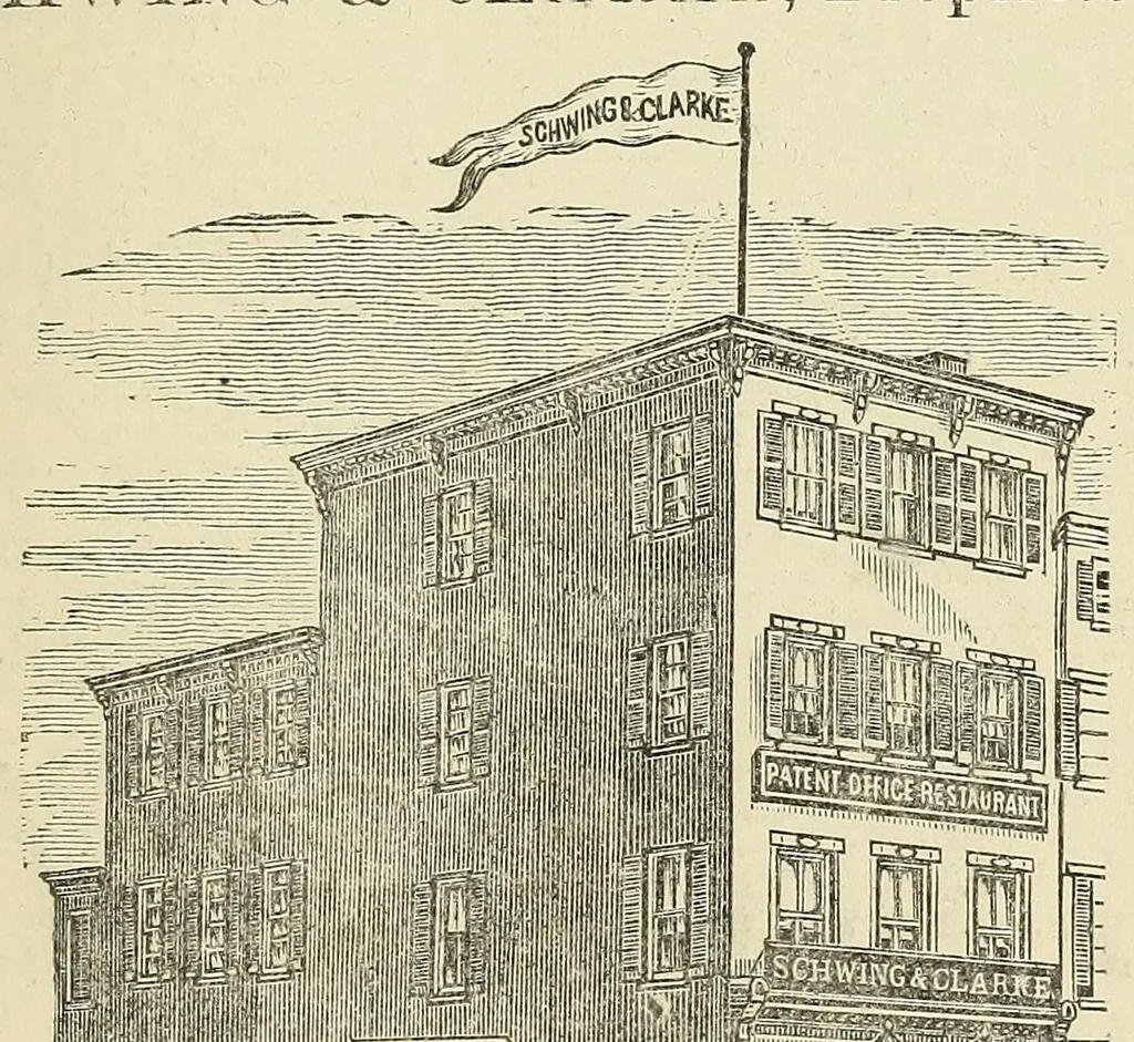 An illustration from Boyd's directory of the District of Columbia, 1877, leaf 573