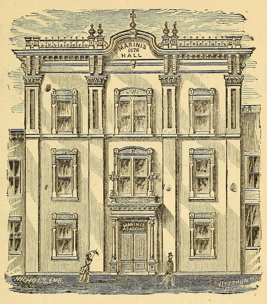 An illustration from Boyd's directory of the District of Columbia, 1877, leaf 91