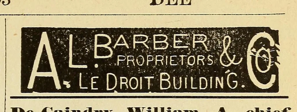 An illustration from Boyd's directory of the District of Columbia, 1881, leaf 251