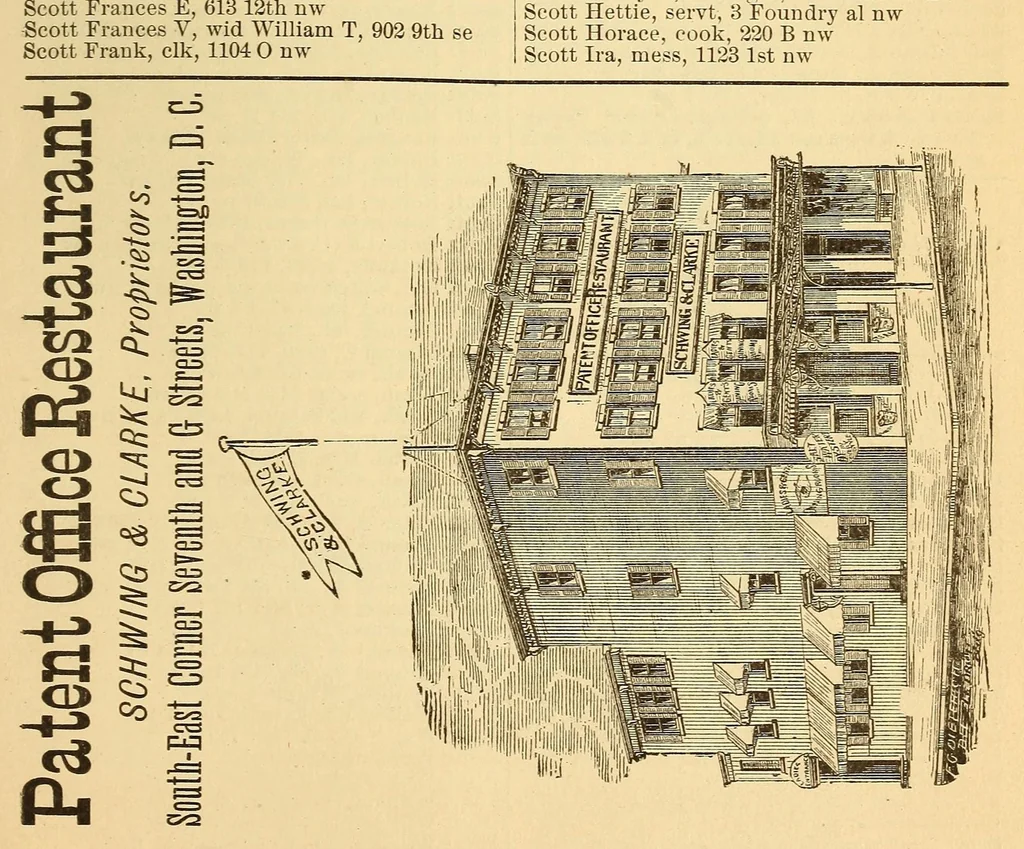 An illustration from Boyd's directory of the District of Columbia, 1881, leaf 597