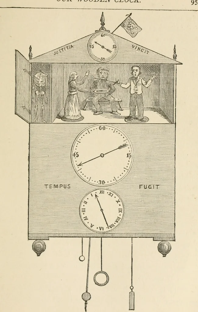 An illustration from The boy engineers;, 1880, leaf 106