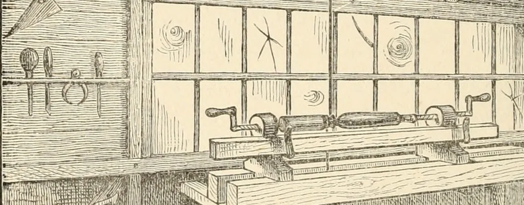 An illustration from The boy engineers;, 1880, leaf 25