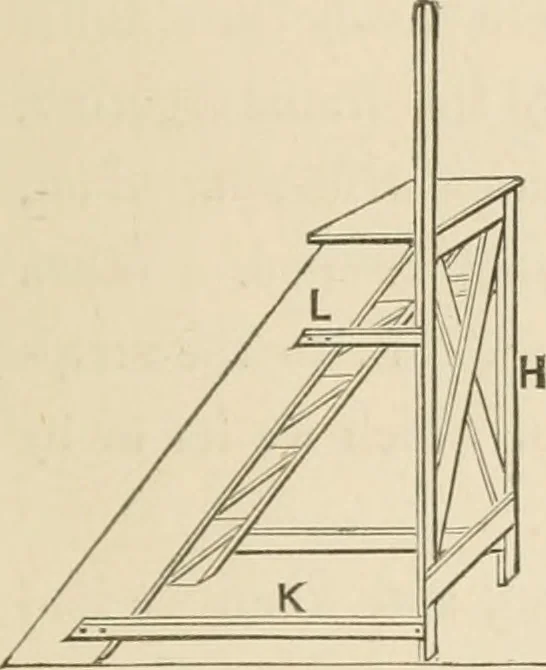 An illustration from The boy engineers;, 1880, leaf 48