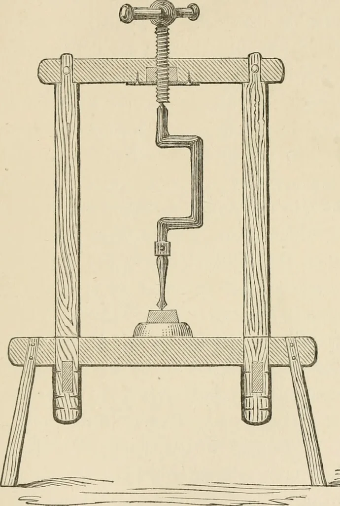 An illustration from The boy engineers;, 1880, leaf 76