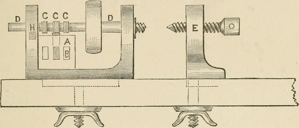 An illustration from The boy engineers;, 1880, leaf 84