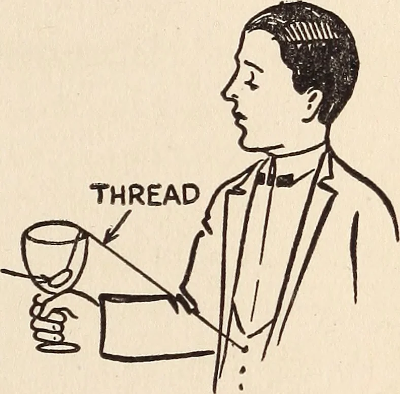 An illustration from The boy magician : a large number of the latest and best tricks carefully selected for the rising generation of conjurers, 1922, leaf 102