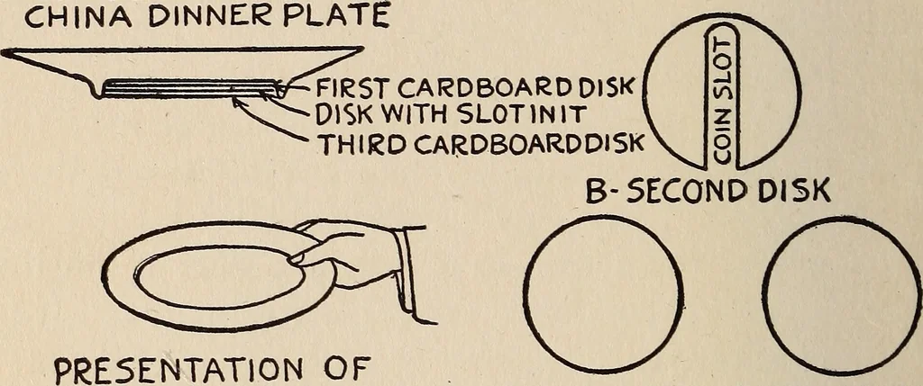 An illustration from The boy magician : a large number of the latest and best tricks carefully selected for the rising generation of conjurers, 1922, leaf 105