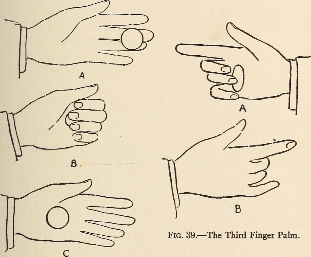 An illustration from The boy magician : a large number of the latest and best tricks carefully selected for the rising generation of conjurers, 1922, leaf 110