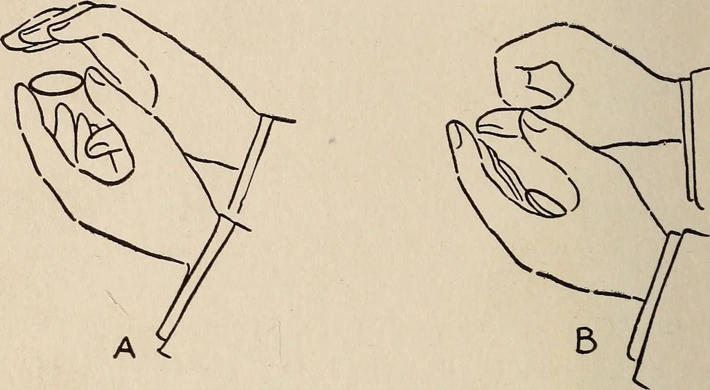 An illustration from The boy magician : a large number of the latest and best tricks carefully selected for the rising generation of conjurers, 1922, leaf 115