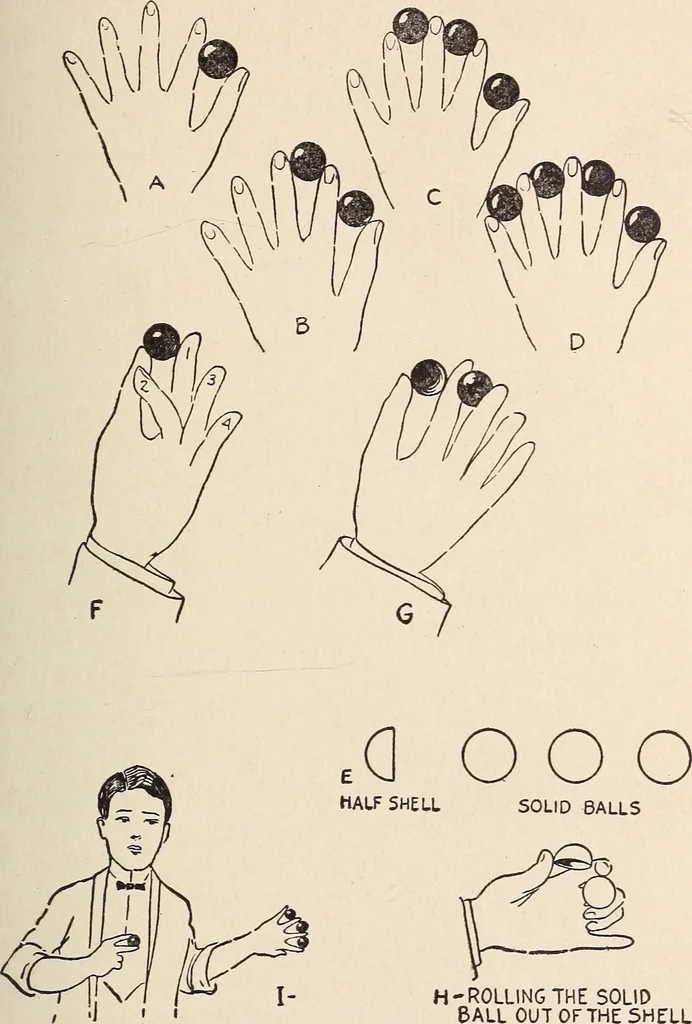 An illustration from The boy magician : a large number of the latest and best tricks carefully selected for the rising generation of conjurers, 1922, leaf 136