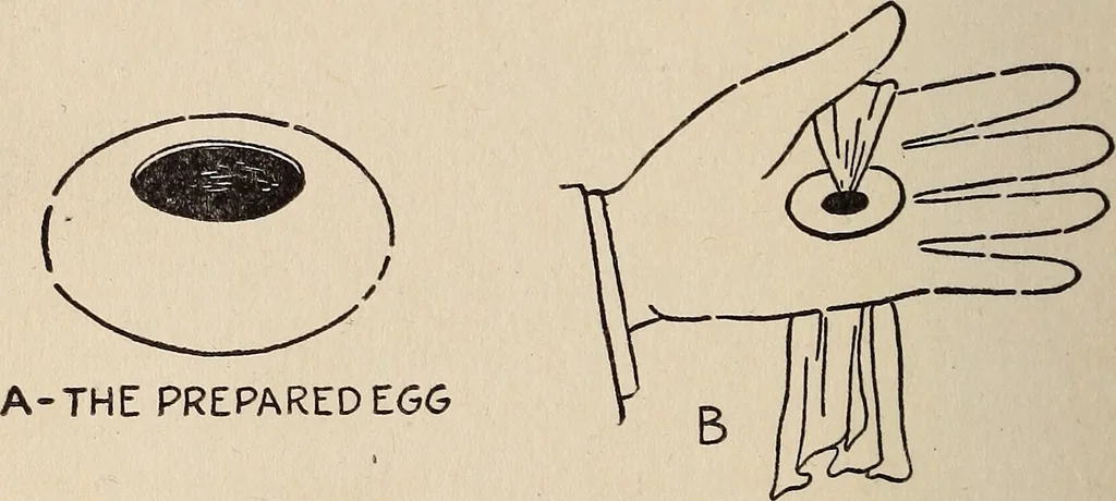 An illustration from The boy magician : a large number of the latest and best tricks carefully selected for the rising generation of conjurers, 1922, leaf 141
