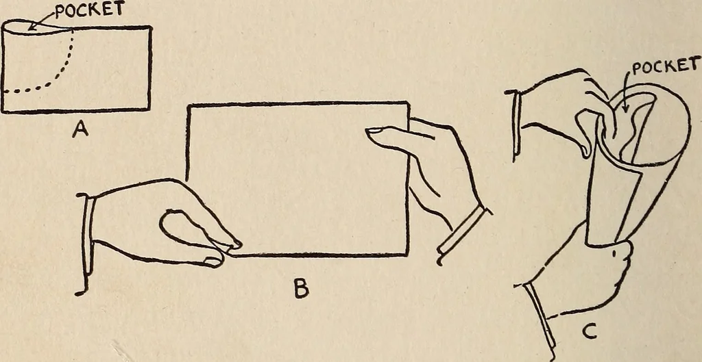 An illustration from The boy magician : a large number of the latest and best tricks carefully selected for the rising generation of conjurers, 1922, leaf 163